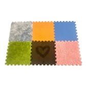 Textured Floor Mat Puzzle